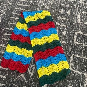 Colorful Kids Crochet Scarf